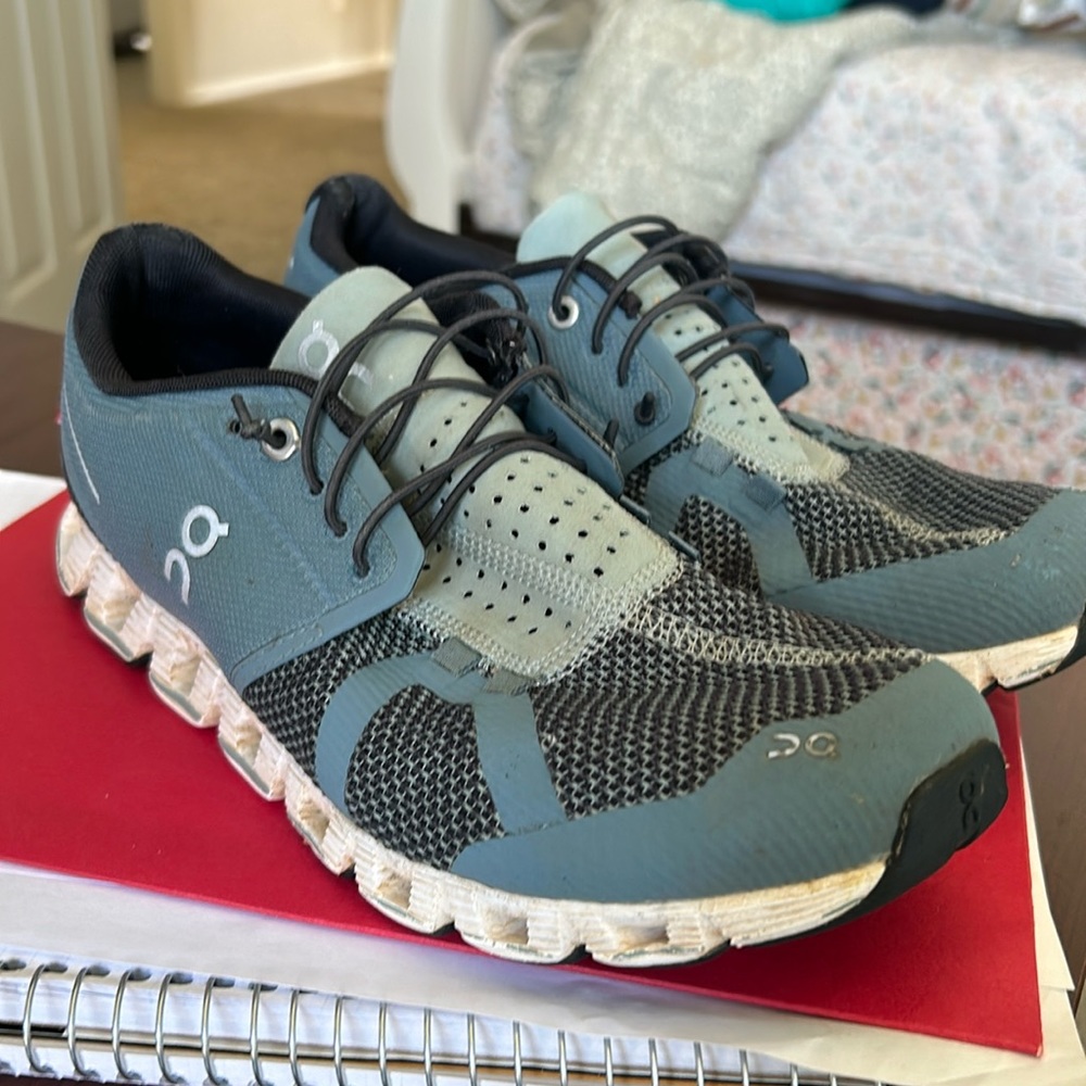 On cloud shoes